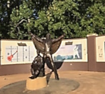 Monument at Elvis' Birthplace